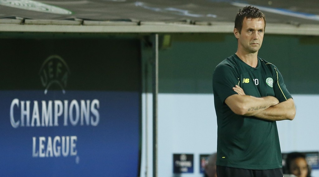 Celtic manager Ronny Deila saw his team defeated by Malmo. Action Images via Reuters / Andrew Boyers