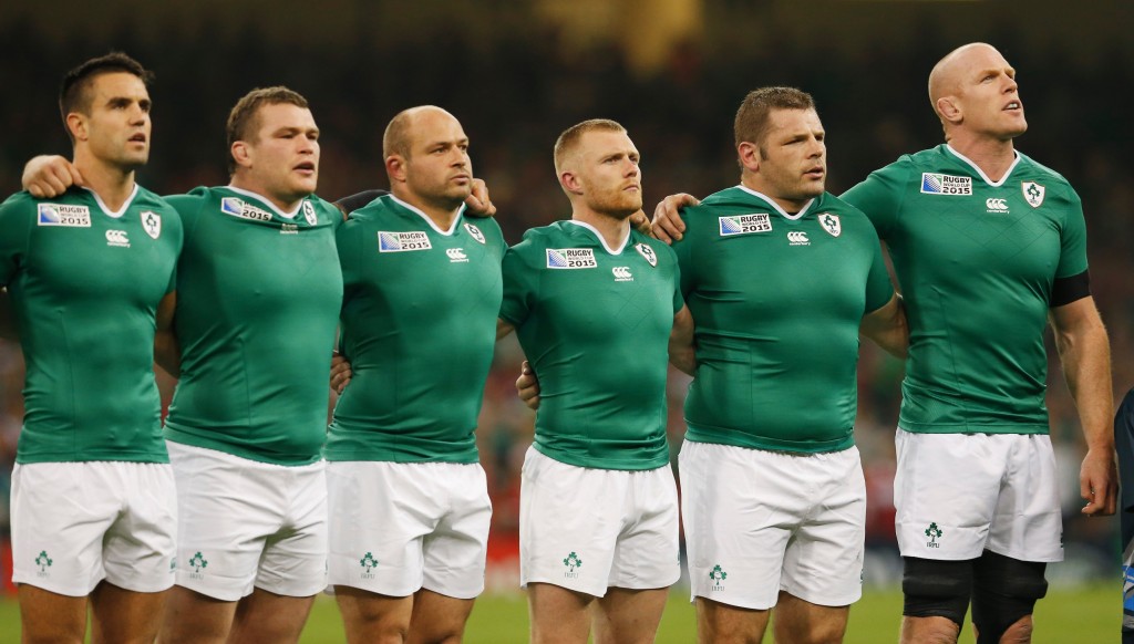 Ireland line up ahead of their clash with Canada