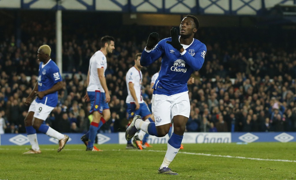 Romelu Lukaku netted his 50th goal for Everton on Monday evening