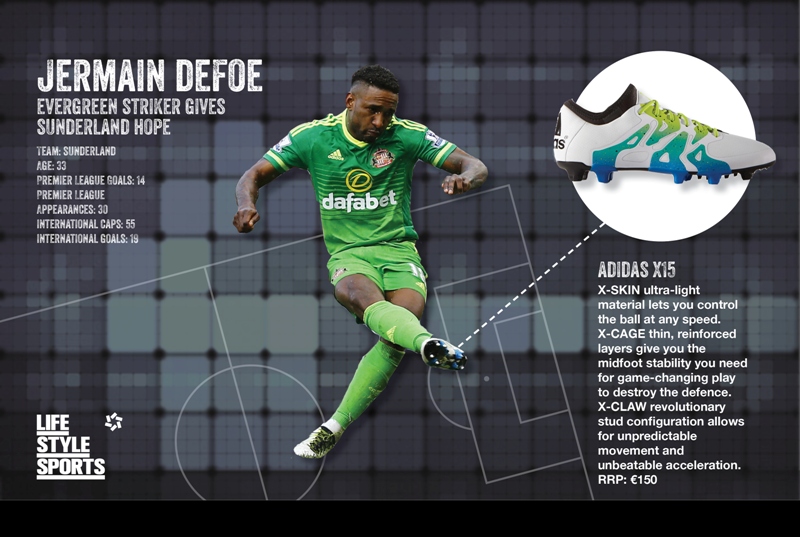 Jermain Defoe infographic