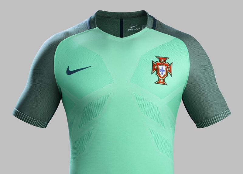 Portugal's new green away jersey is a nod towards the side’s bright future