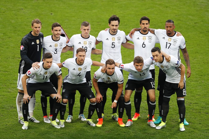 Germany line-up