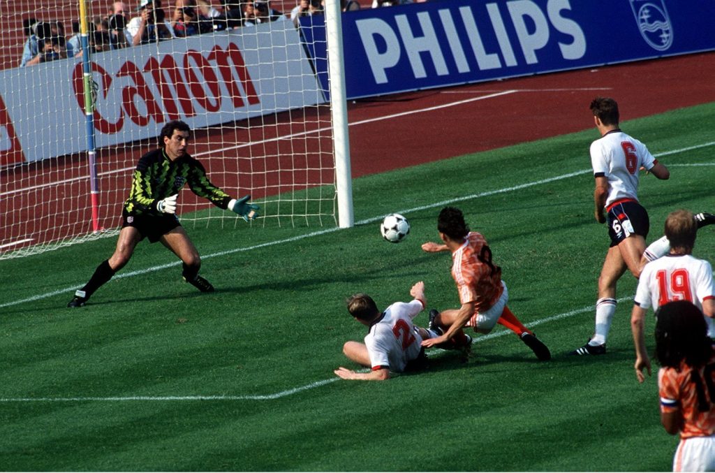 Marco Van Basten scored five goals at Euro '88, including a hat-trick against England 