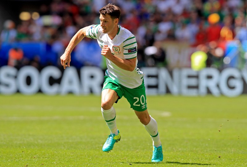 Wes Hoolahan in action during Euro 2016. ©INPHO/Donall Farmer
