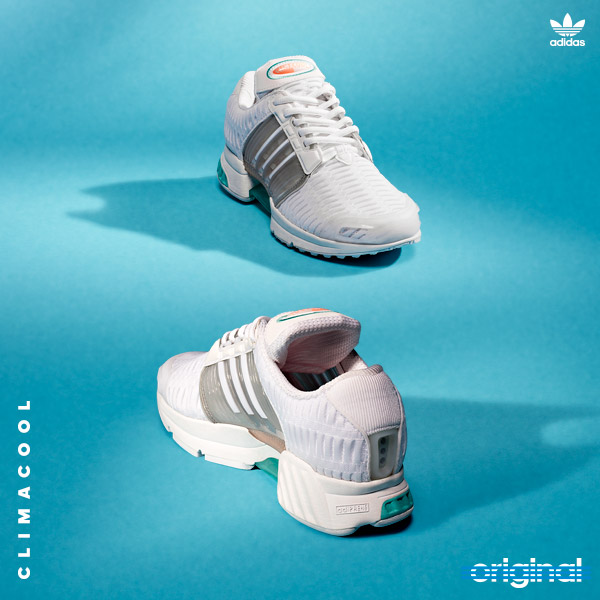 white women's climacool trainers