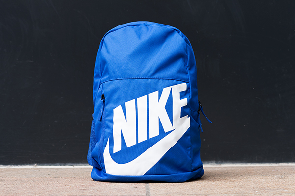 blue nike school bag