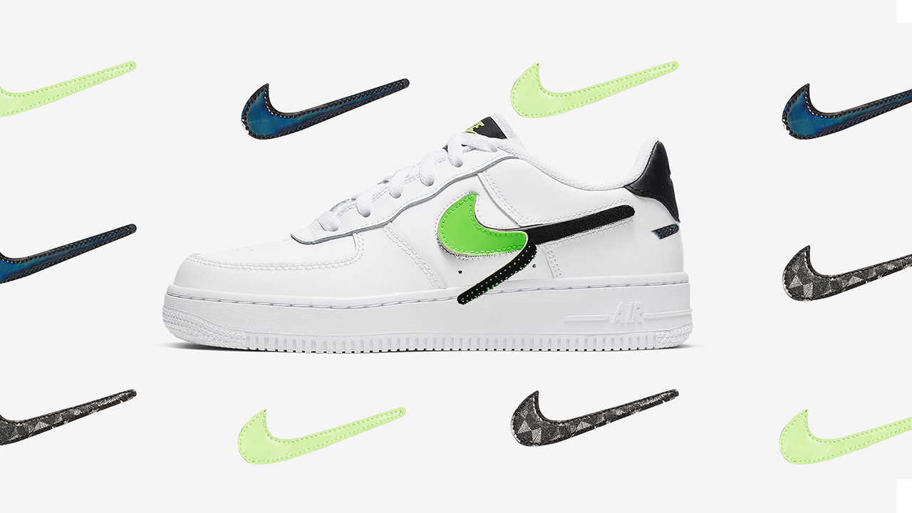 nike air force with changeable swoosh